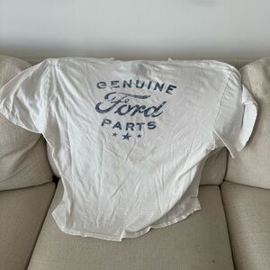 White Ford Graphic T-Shirt